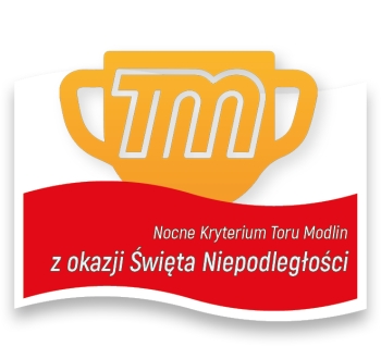 logo Nocne Kryterium Toru Modlin z okazji Święta Niepodległości